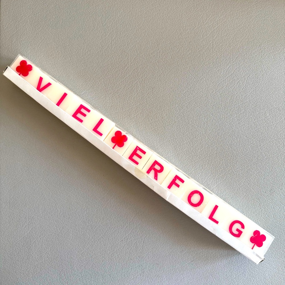 Viel Erfolg Candles | 13 “Good Luck” Candles | NEW